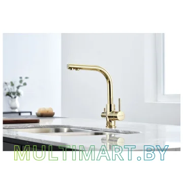 Смеситель Paulmark Essen Es213011-G (золото) картинка 2